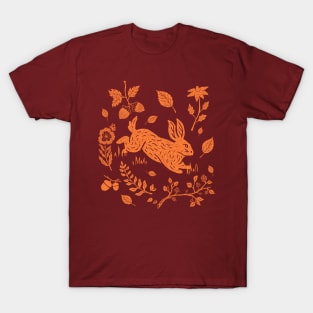 Cottagecore Wild Hare Rabbit T-Shirt